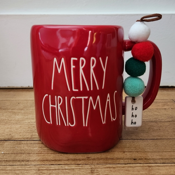 Rae Dunn Merry Christmas Mug with Ornament - Picture 1 of 2